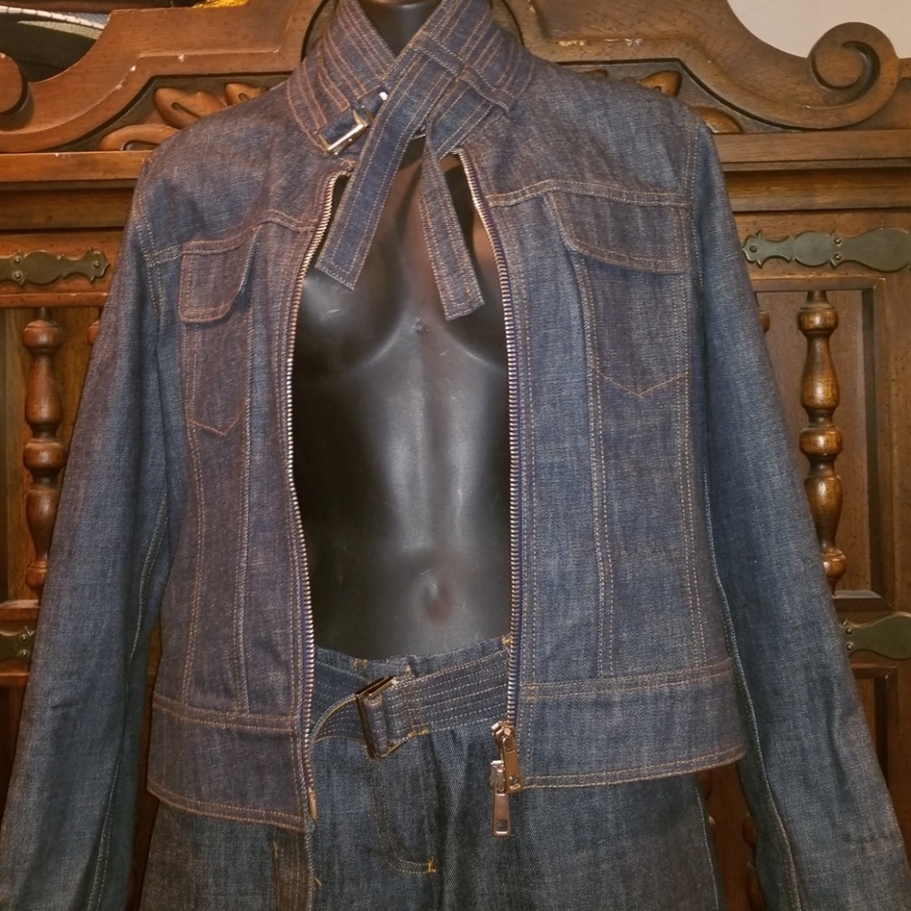 Bally 2pc. Jean & Jacket Set